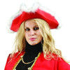 Adult Red Pirate Hat