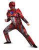 Adult Red Power Ranger Movie Costume