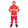 Plus Size Red Fire Fighter Costume