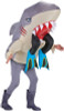 Adult Shark Head with Legs Inflatable Costume