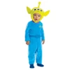Toddler Classic Disney Pixar Toy Story Alien Jumpsuit Costume - 12-18 Months