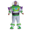 Adult Inflatable Disney Pixar Toy Story Buzz Lightyear Costume with Helmet