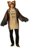 Adult Brown Owl Long-Sleeved Tunic Costume