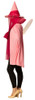 Adult Pink Fairy Godmother Hat, Cape & Wand Costume