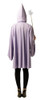 Adult Purple Fairy Godmother Hooded Cape & Wand Costume