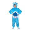 Kids Care Bears Grumpy Bear Hooded Jumpsuit Costume