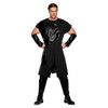 Men's Plus Size Black Dragon Slayer Costume