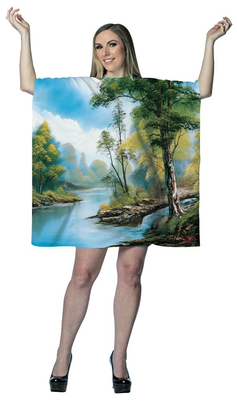 Bob Ross Painting Costume Dress