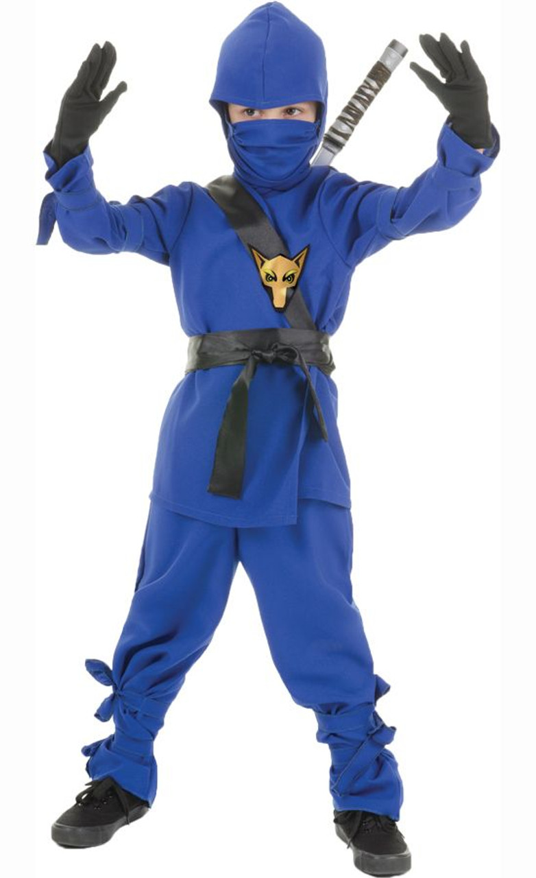 Boy's Ninja Costume - Blue