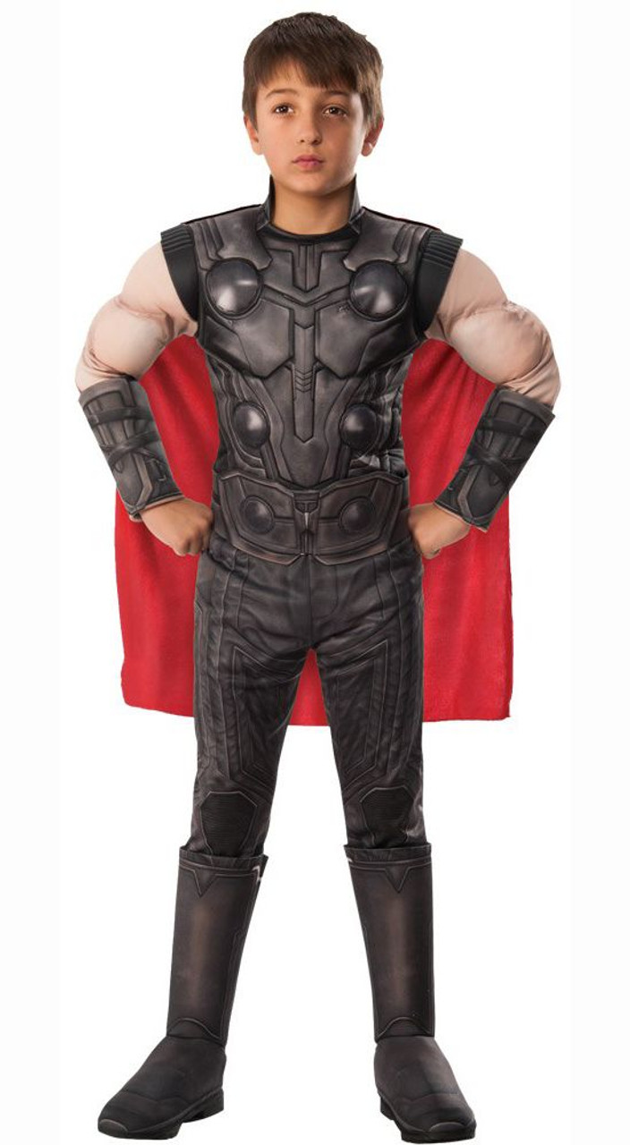 Boy's Thor Deluxe Costume - Avengers 4
