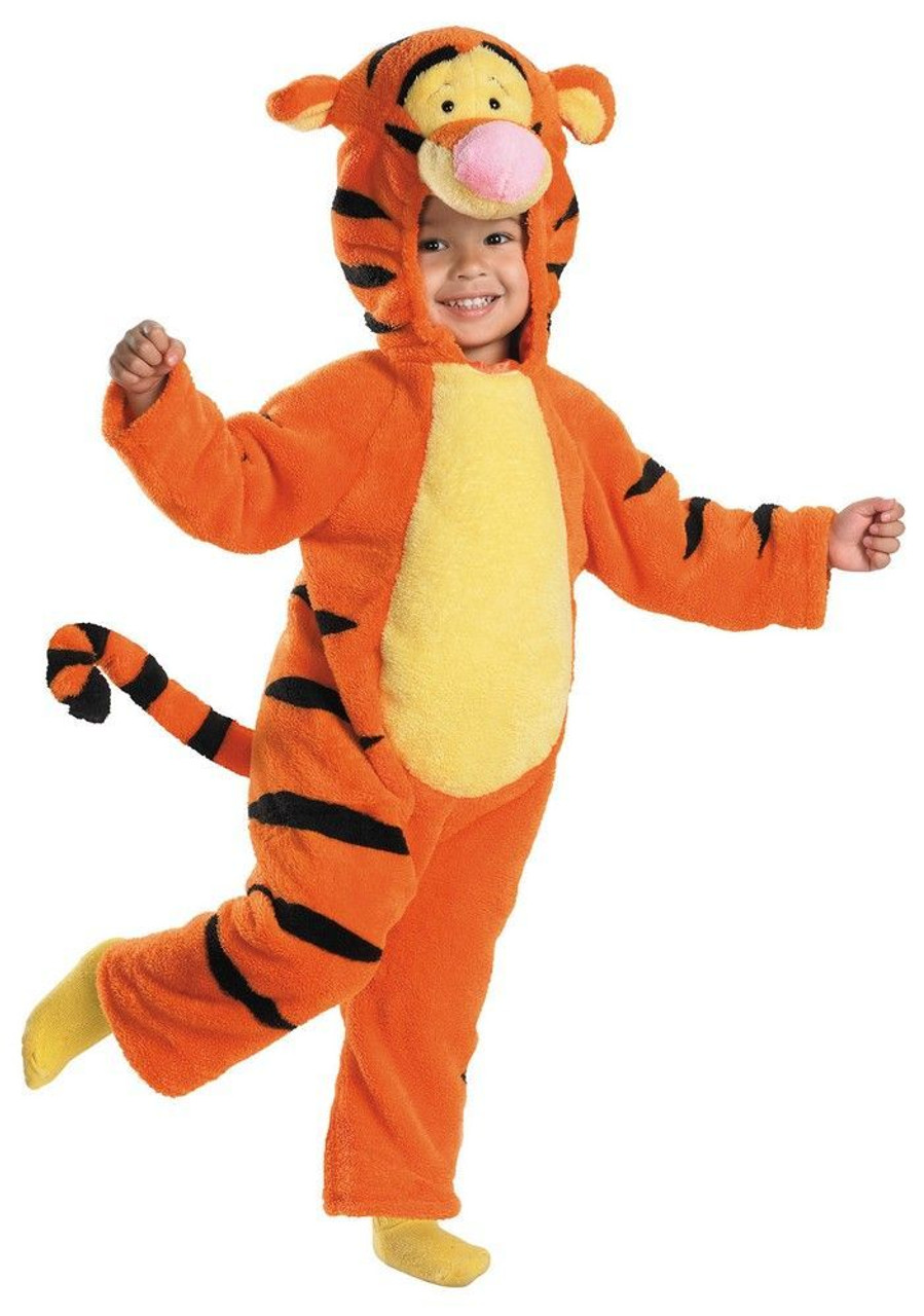 Boy's Tigger Deluxe Plush Costume - Winnie the Pooh