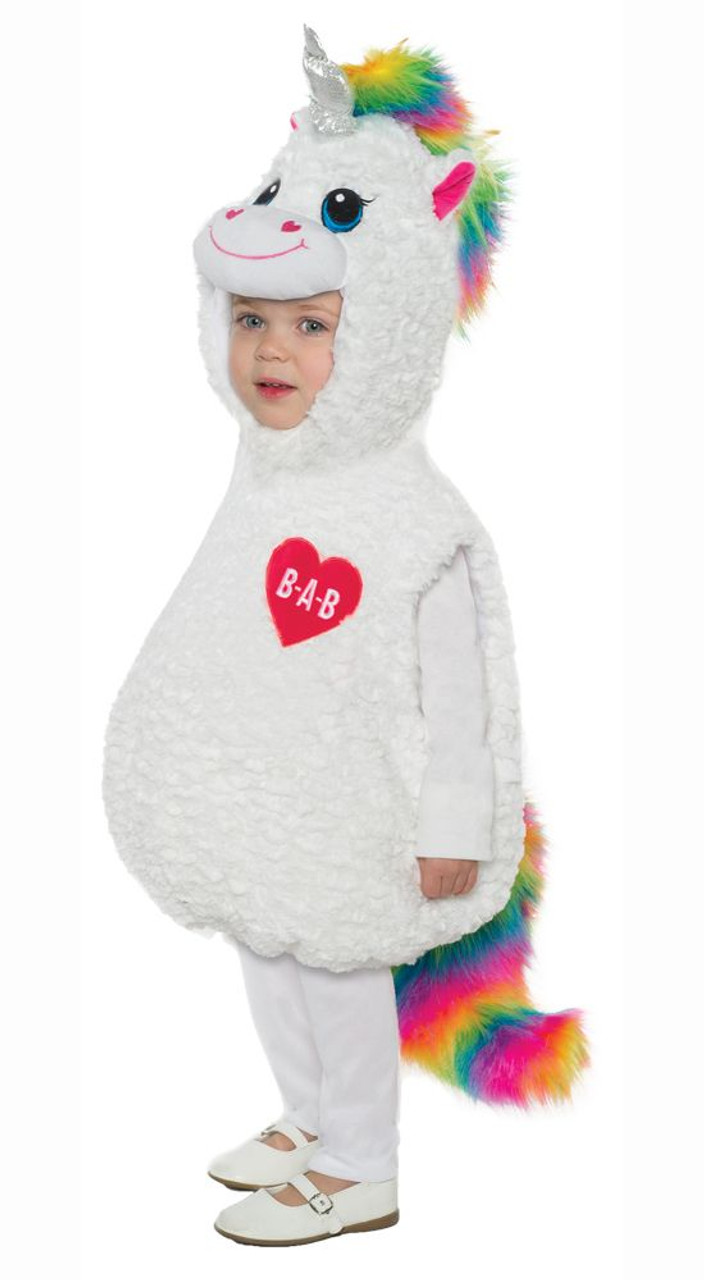 Toddler Build-A-Bear Color Craze Unicorn Belly Baby Costume