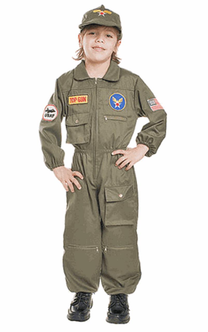 Child Air Force Pilot Costume