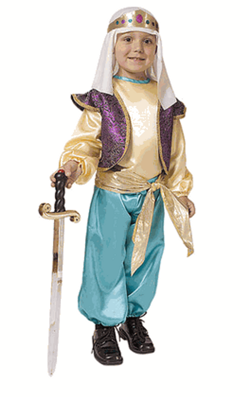 Child Arabian Sultan Costume