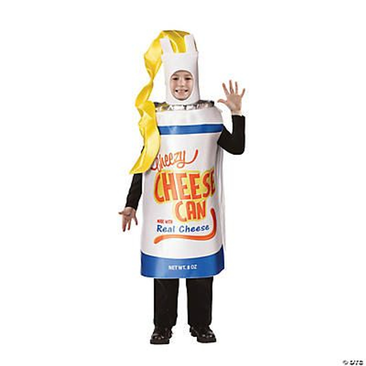 Child Cheezy Cheese Spray Can Costume 7-10