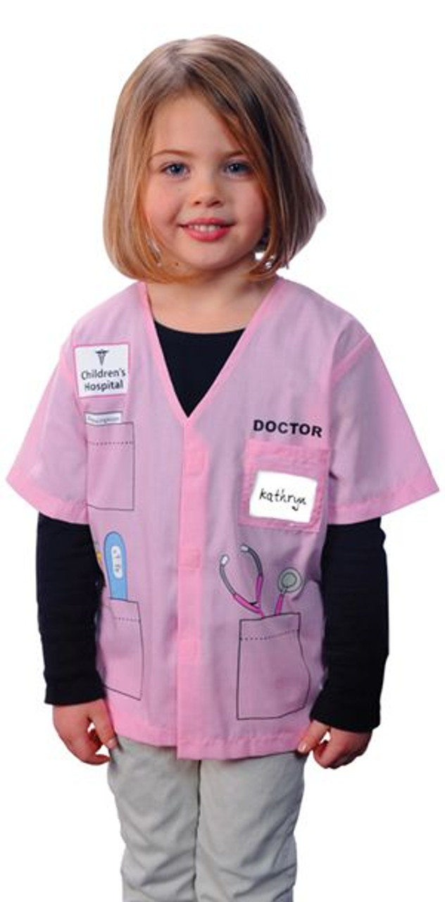 Child Doctor Costume (Pink)