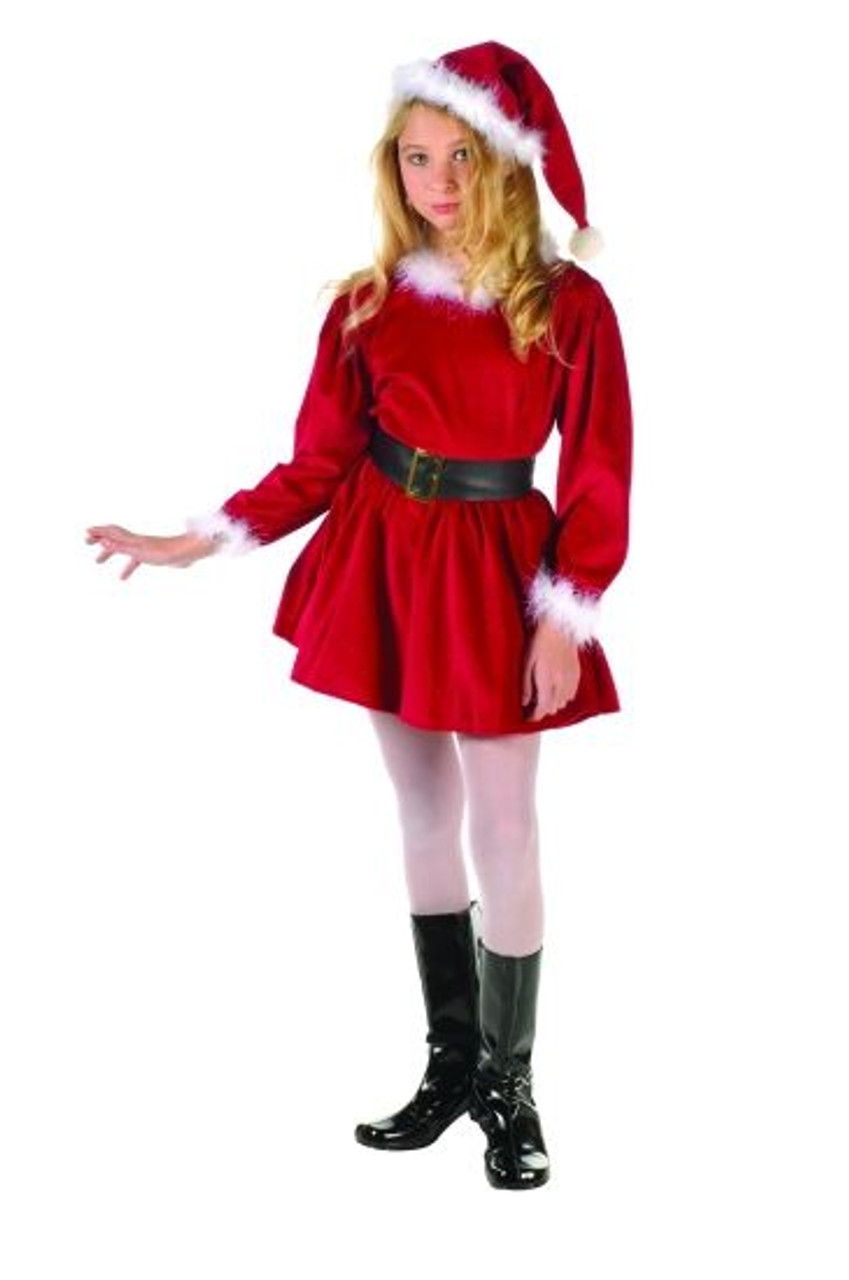 Child Santa Girl Costume