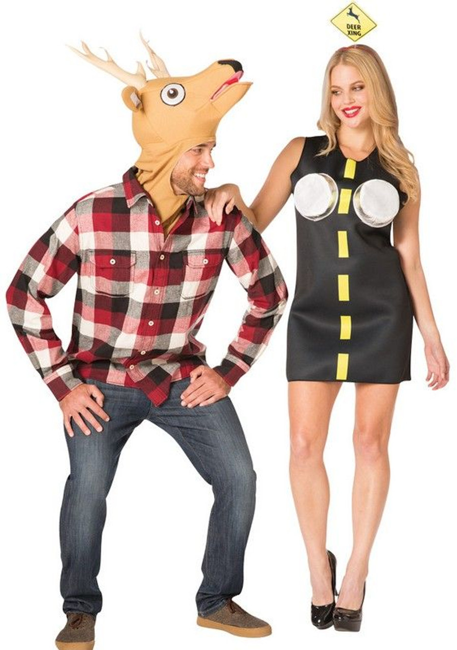 Deer In Headlights Couple Costume