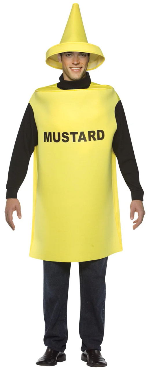 Adult Mustard Costume - Lightweight