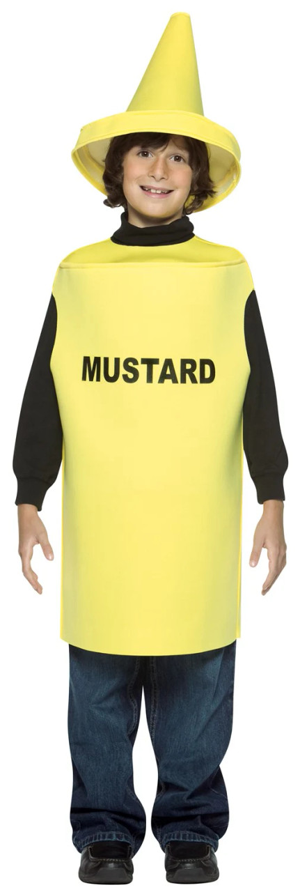 Child Mustard Costume - Lightweight