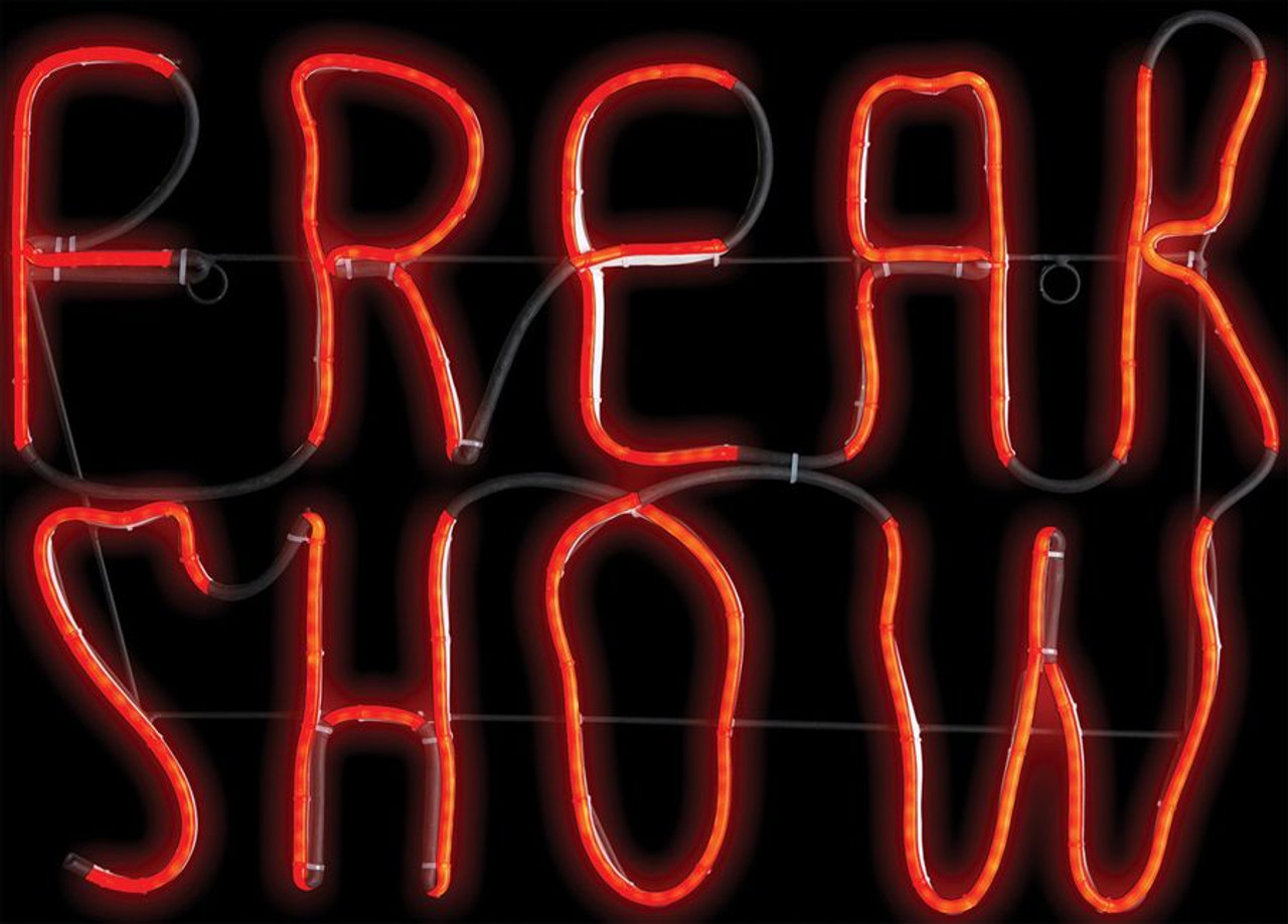 Freak Show "Light Glo" LED Neon Sign