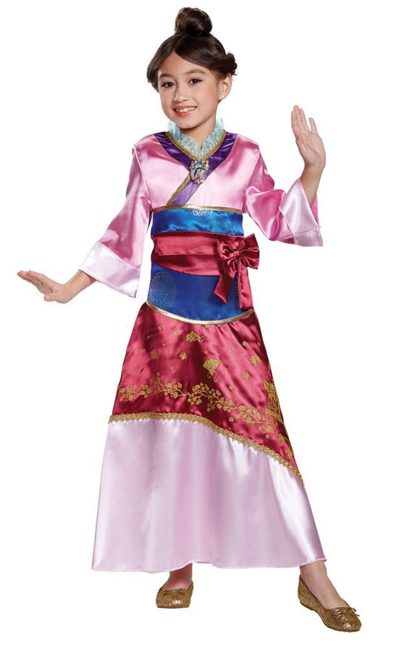 Girl's Mulan Deluxe Costume