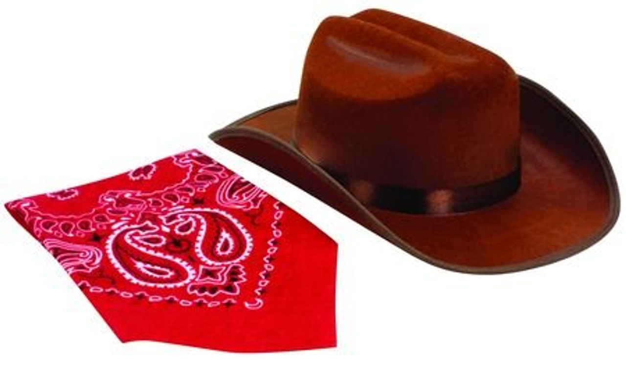 Jr Cowboy Hat and Bandana