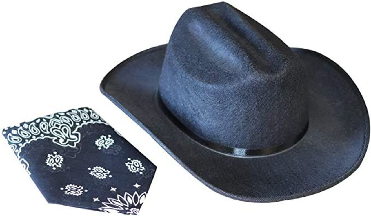 Jr Cowboy Hat and Bandana - inset