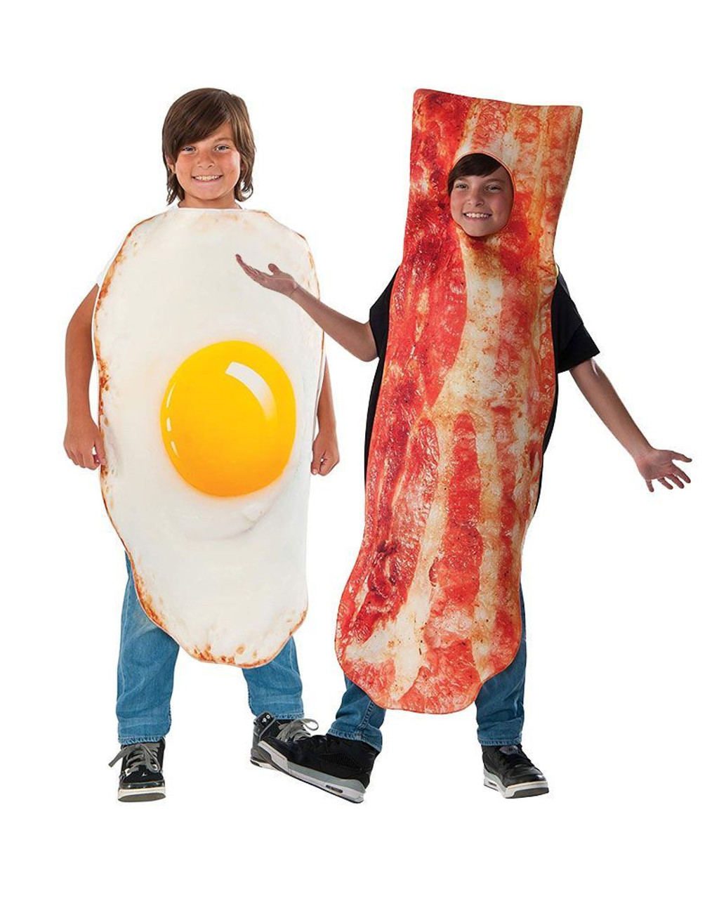 Kids Bacon and Eggs Costume Set