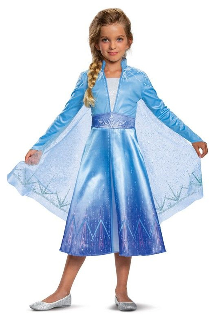 Kids Frozen 2 Elsa Deluxe Costume
