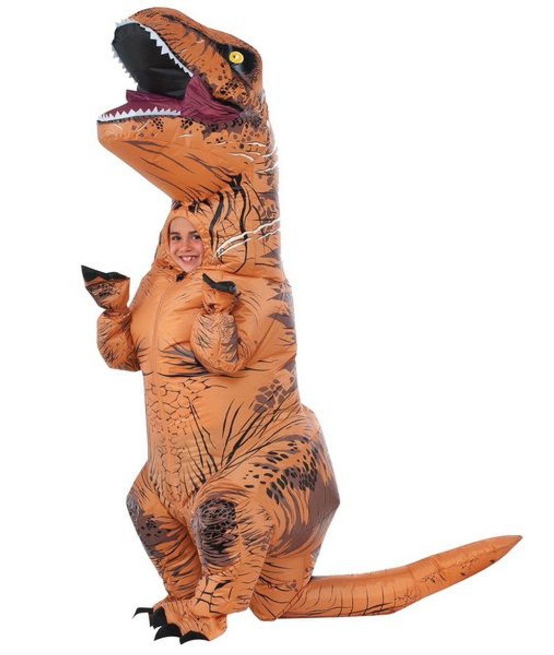 Kids Jurassic World Inflatable T Rex Costume