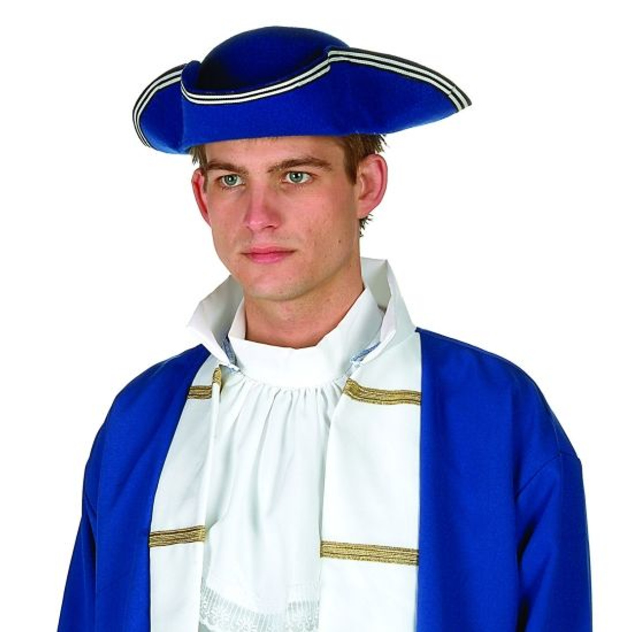 Adult Blue Colonial Hat