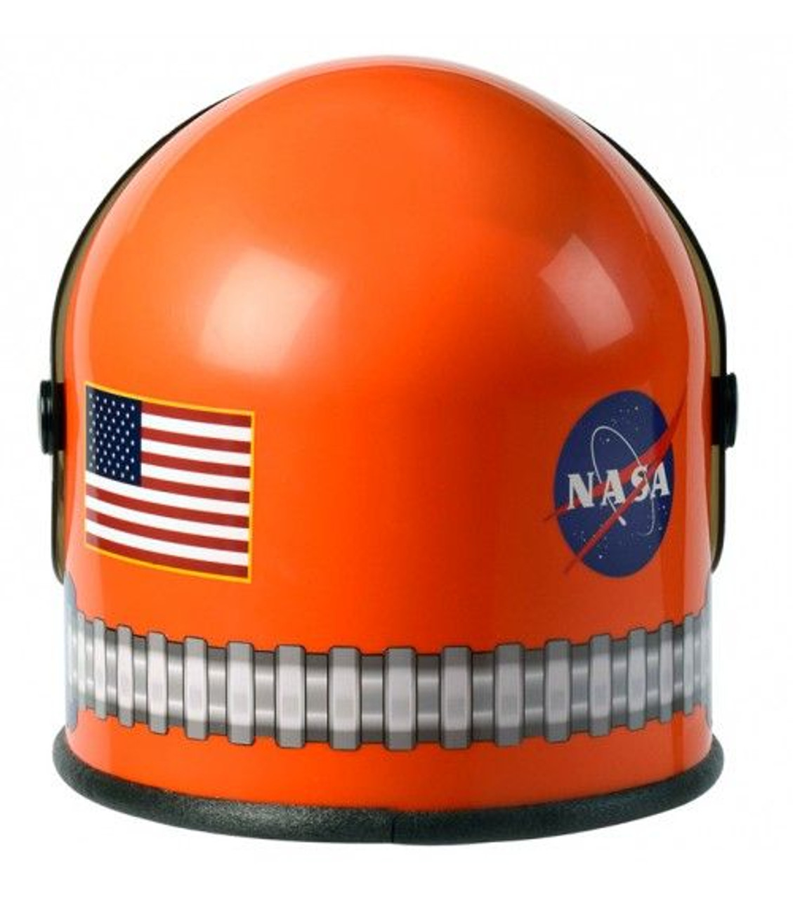 Kids Orange Astronaut Helmet - inset