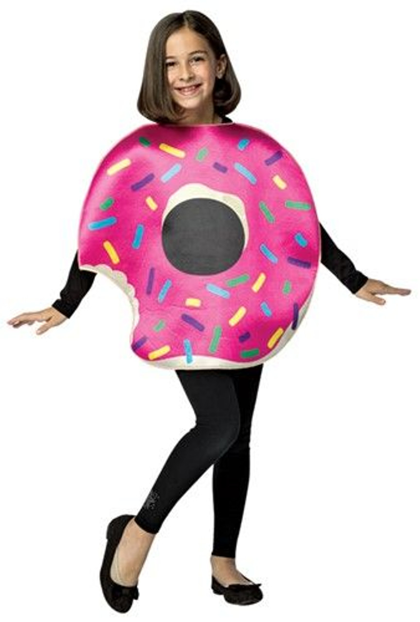 Kids Strawberry Donut Costume 7-10