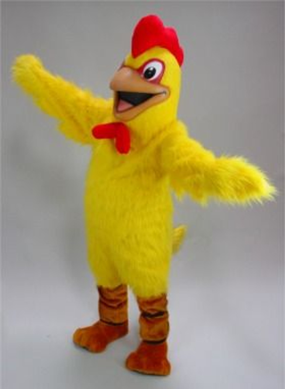 Yellow Chicken Mascot Costume