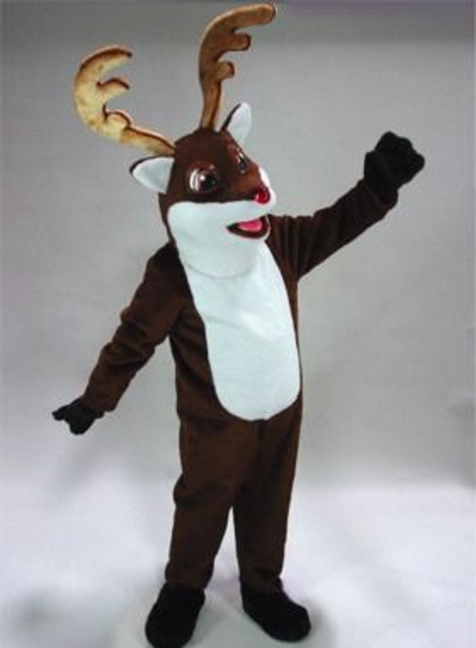 "Rudy" Reindeer Mascot Costume