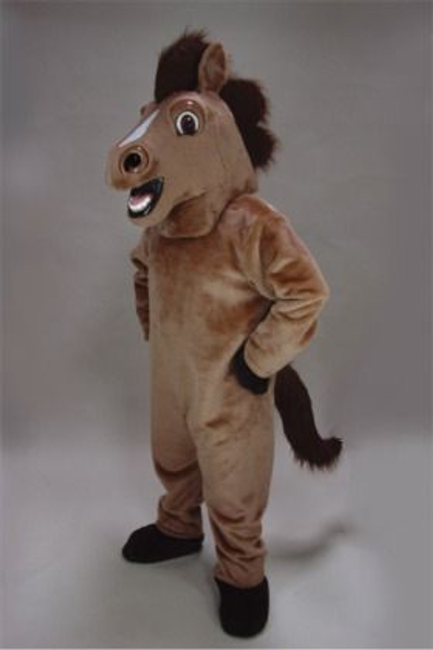 Friendly Horse Mascot Costume