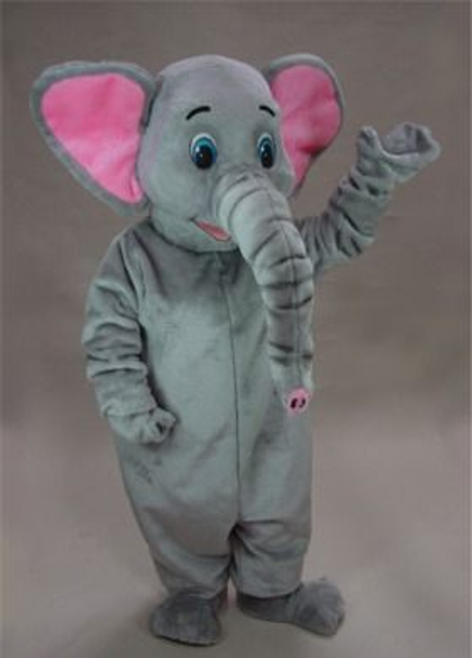 "Pinky" Elephant Mascot Costume