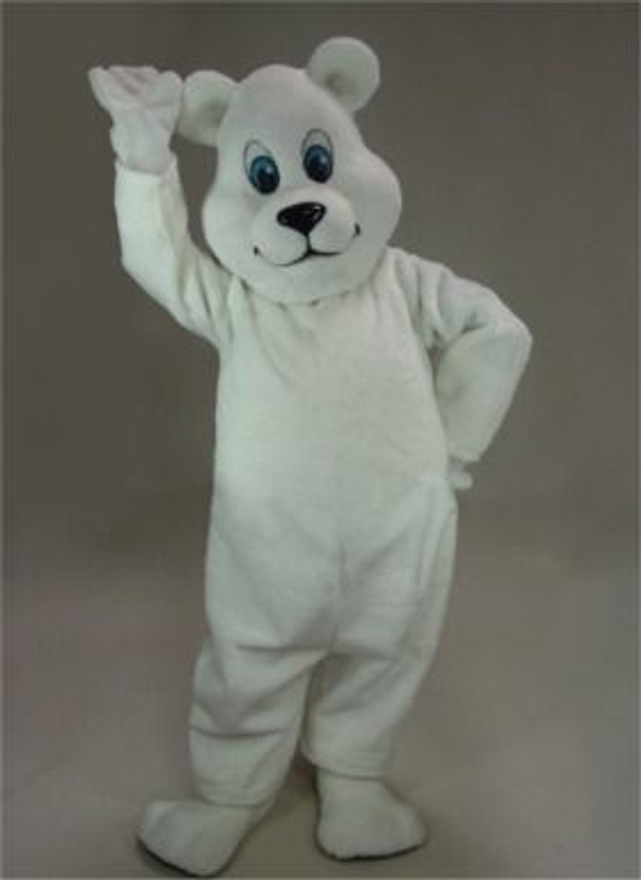 "Breezy" Polar Bear Mascot Costume