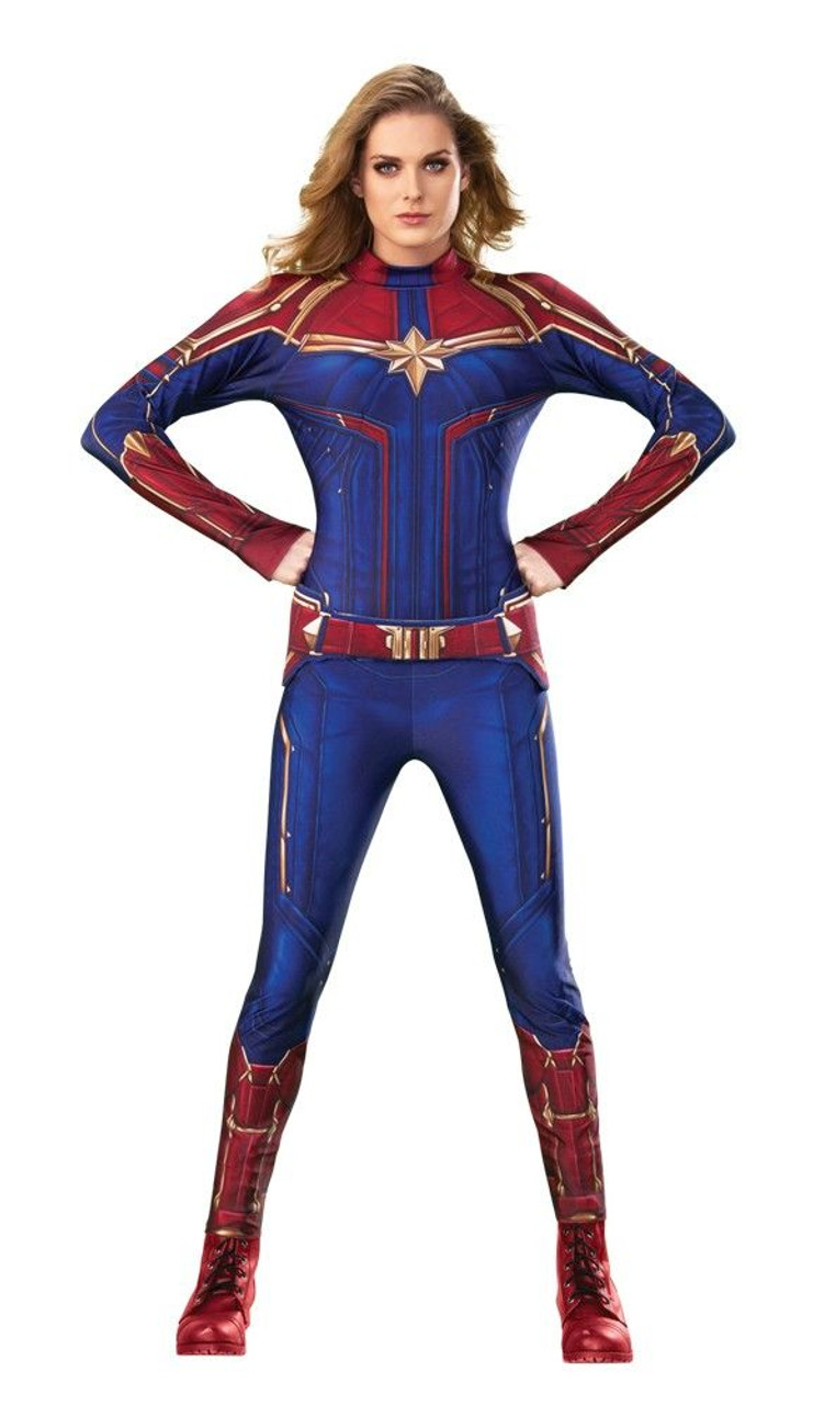 Adult Captain Marvel Deluxe Costume