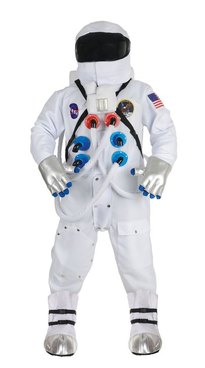 Men's Deluxe Astronaut Suit - White