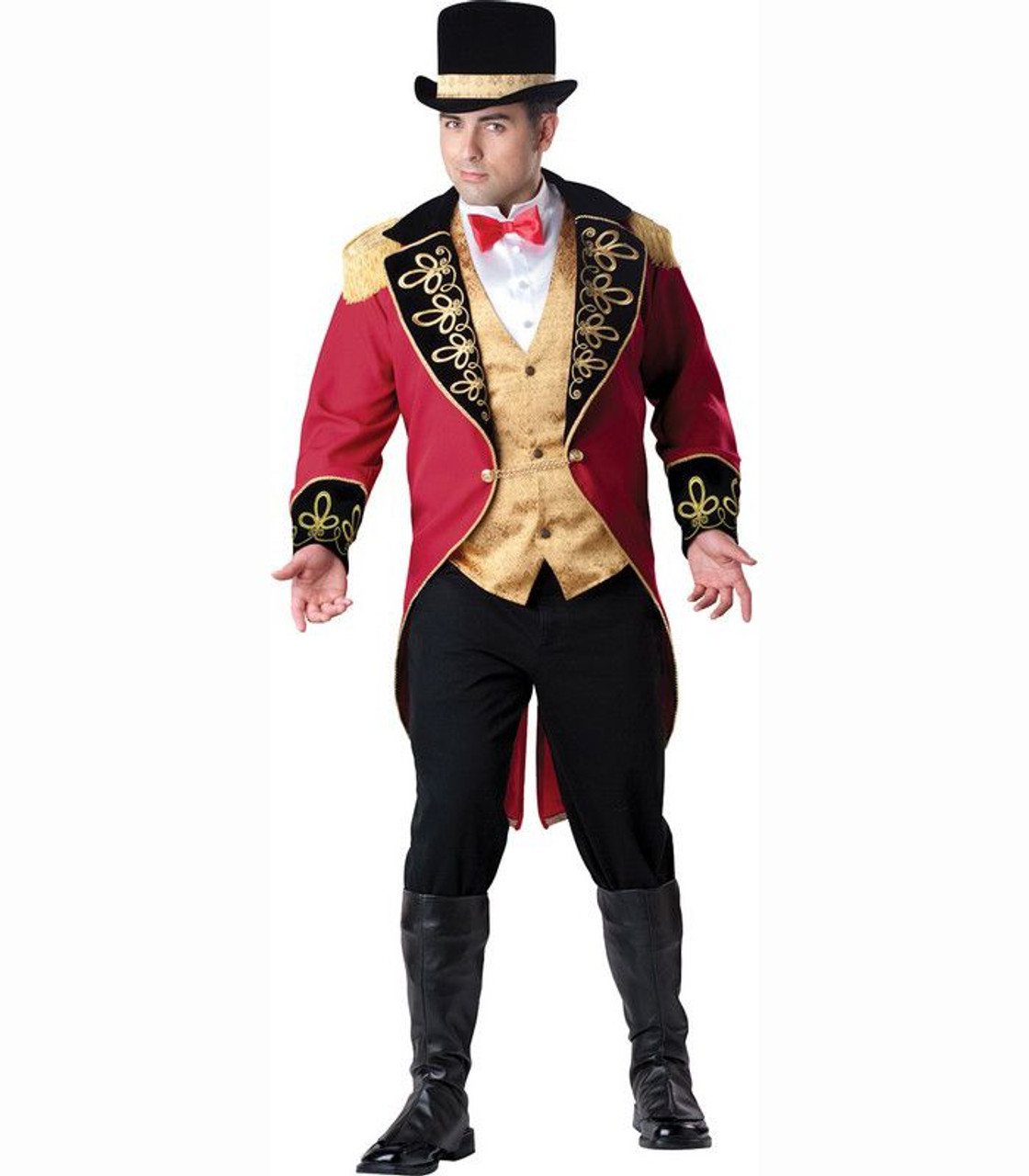 Men's Plus Size Ringmaster Costume