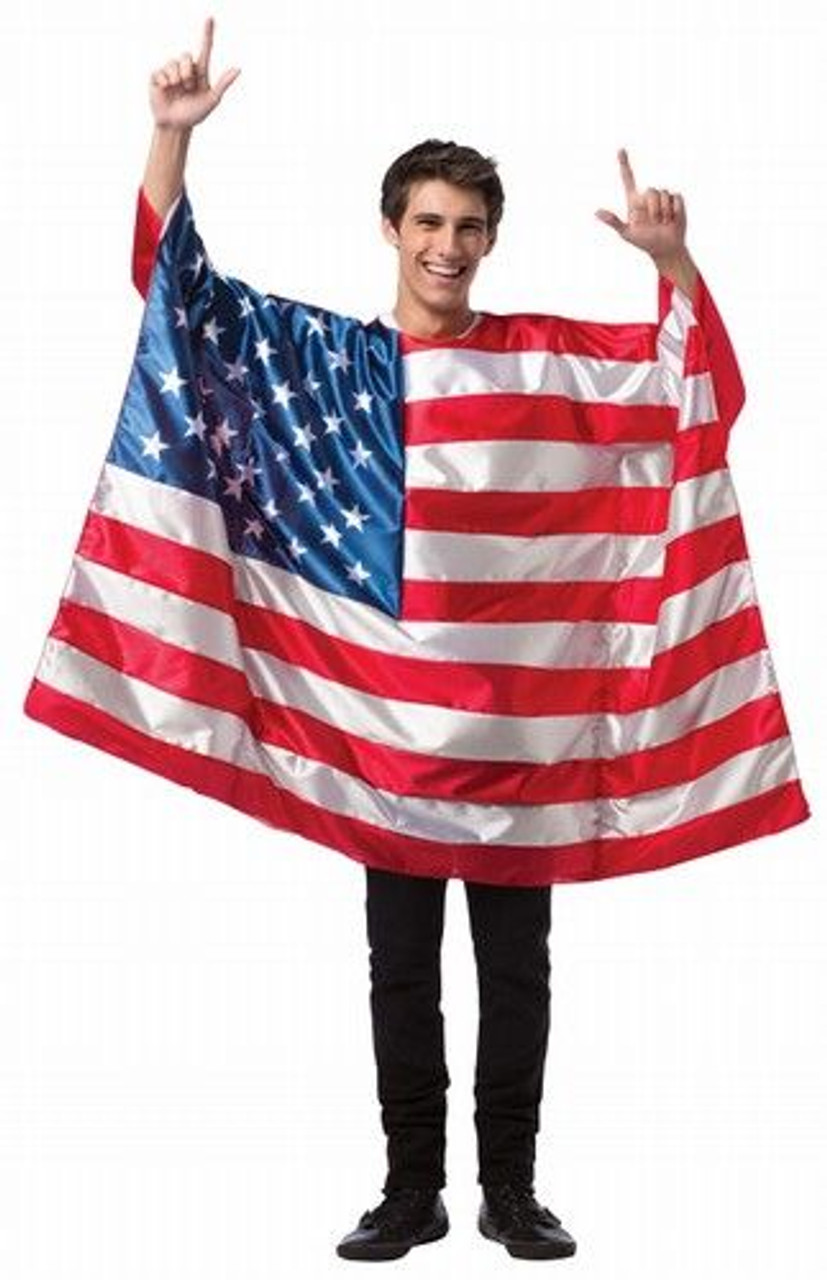 Mens USA Flag Costume