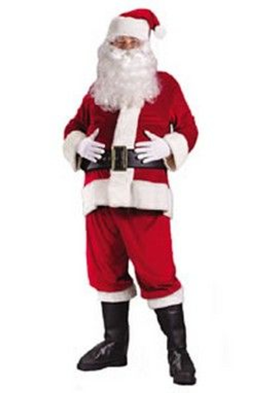 Adult Rich Velvet Santa Costume