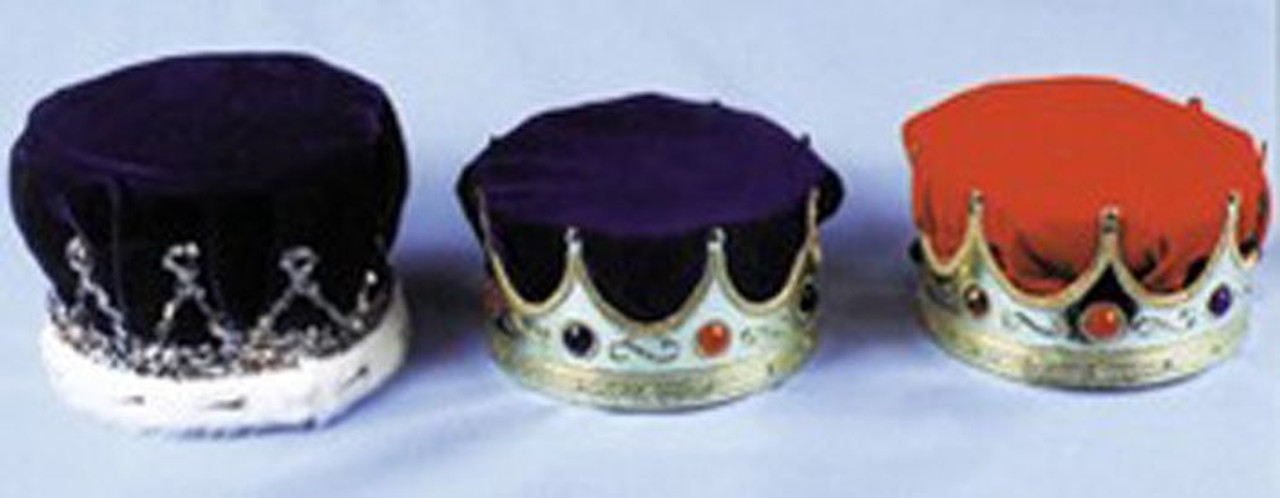 Adult King Costume Crown with Turban