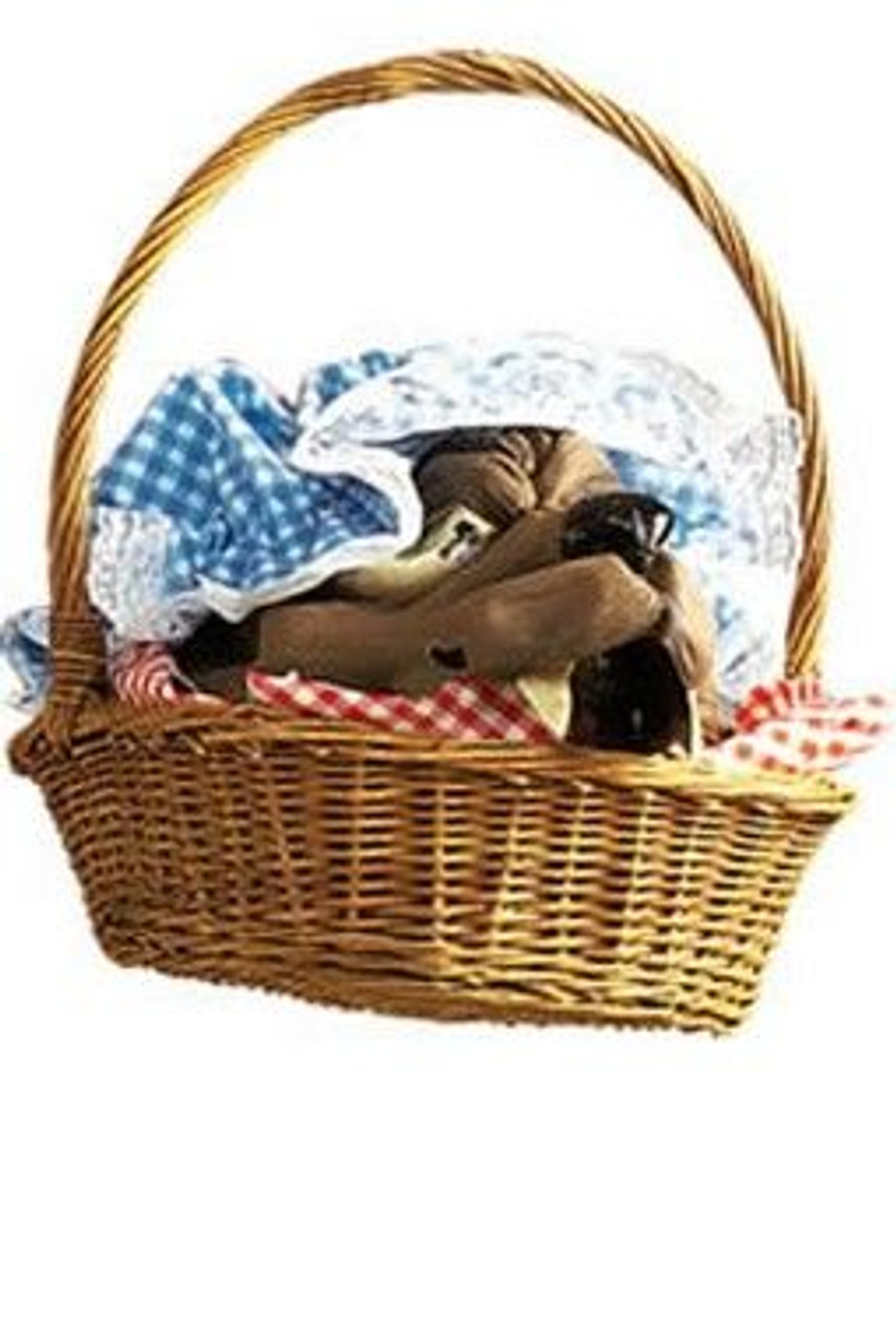 Basket with Wolf Head