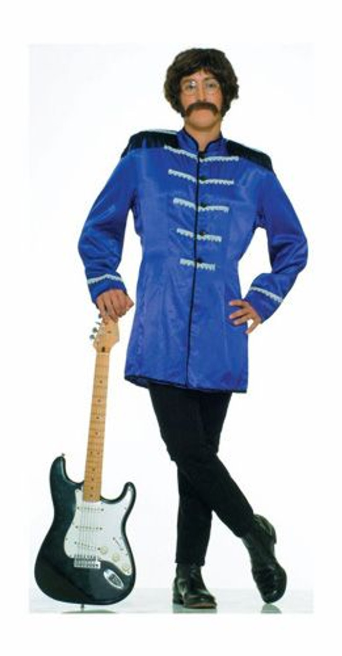 Adult Sergeant Peppers Beatles Costume - Blue