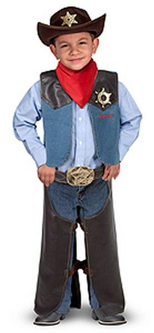 Personalized Cowboy Costume Set