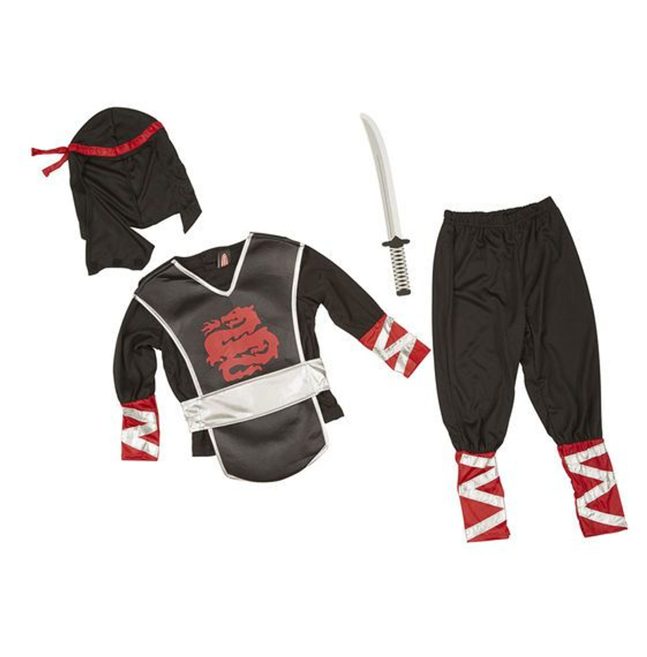 Personalized Ninja Costume Set - inset