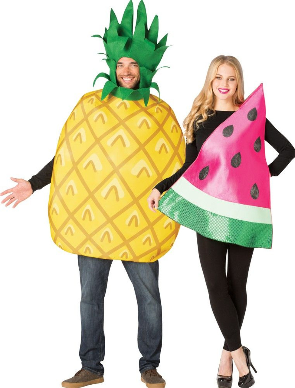 Pineapple & Watermelon Couples Costume